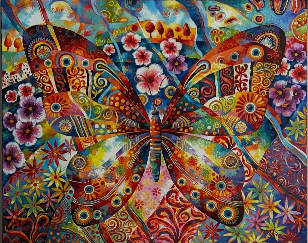 Blumenwald — Schmetterling